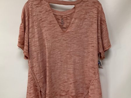 Top Short Sleeve By Free People In Pink, Size: S For Sale