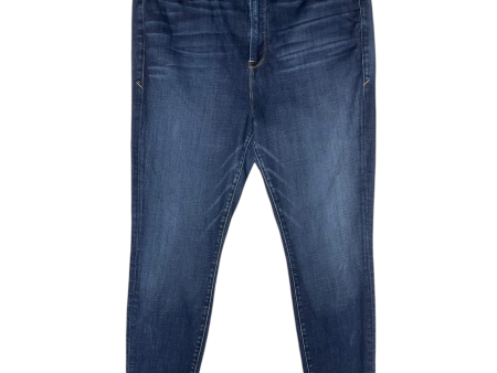 Jeans Skinny By Good American In Blue Denim, Size: 20 Discount