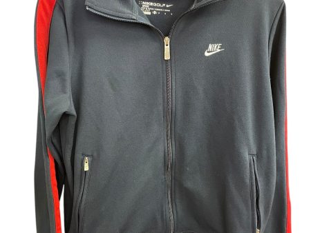 Athletic Jacket By Nike Apparel In Blue, Size: M For Cheap