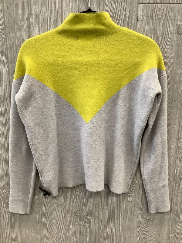 Sweater By Cynthia Rowley In Green & Grey, Size: Xs Online Sale