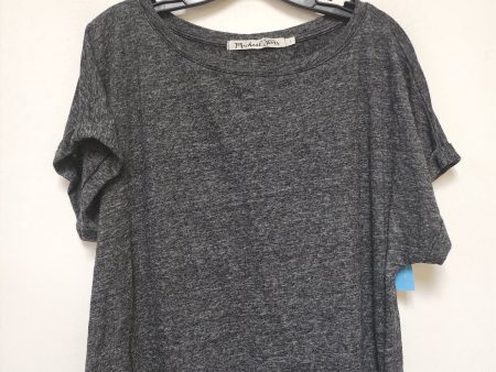 Top Short Sleeve Basic By Michael Stars In Black, Size: L Hot on Sale