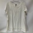 Top Short Sleeve By Free People In White, Size: L Cheap