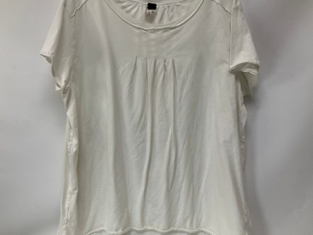 Top Short Sleeve By Free People In White, Size: L Cheap