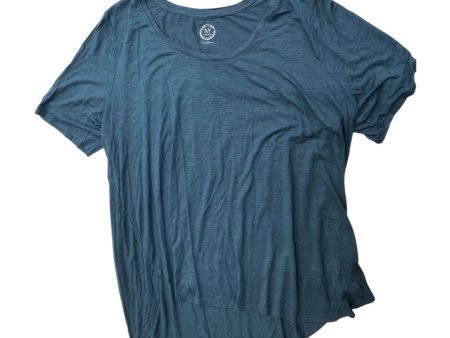 Top Short Sleeve By Maurices In Teal, Size: 1x Discount