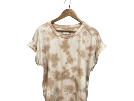 Top Short Sleeve By Cupio In Tie Dye Print, Size: Xl Online Sale