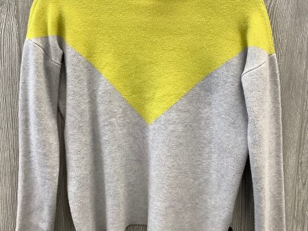 Sweater By Cynthia Rowley In Green & Grey, Size: Xs Online Sale