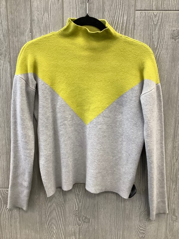 Sweater By Cynthia Rowley In Green & Grey, Size: Xs Online Sale