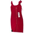 Dress Casual Midi By Bcbgmaxazria In Red, Size: M on Sale