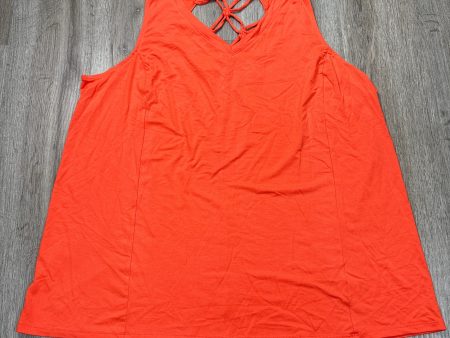 Tank Top By Terra & Sky In Orange, Size: 2x Discount