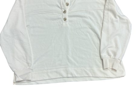 Top Long Sleeve By Lou And Grey In Cream, Size: L on Sale