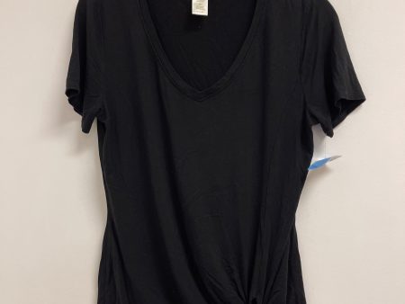 Top Short Sleeve By Matty M In Black, Size: S For Cheap