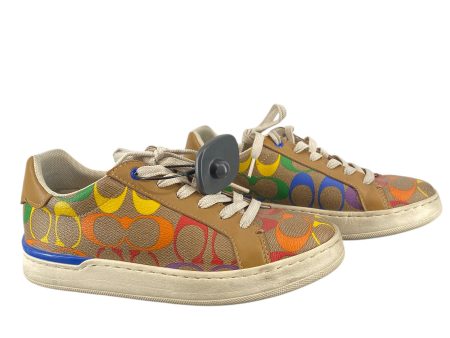 Shoes Designer By Coach In Multi-colored, Size: 6 Fashion