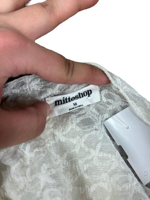 Top Long Sleeve By Mittoshop In White, Size: M Fashion