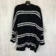 Sweater Cardigan By Clothes Mentor In Black & White, Size: S Online now