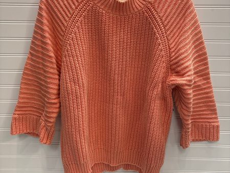 Sweater By Maeve In Peach, Size: M Online Sale