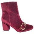 Shoes Heels Block By Cmc In Maroon, Size: 9 Fashion