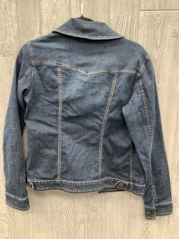 Jacket Denim By Guess In Blue Denim, Size: Xl Fashion