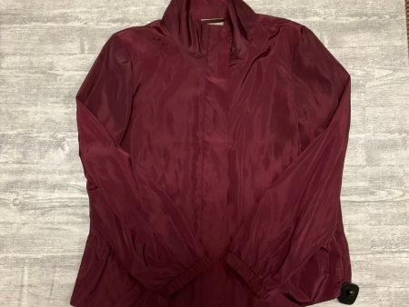 Blazer By Loft In Maroon, Size: L Sale