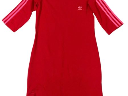 Athletic Dress By Adidas In Red, Size: L Discount