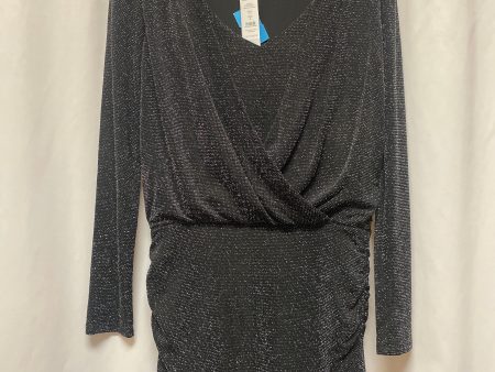 Dress Party Midi By White House Black Market In Silver, Size: S For Cheap