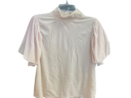 Top Short Sleeve By Free People In Pink, Size: M For Cheap