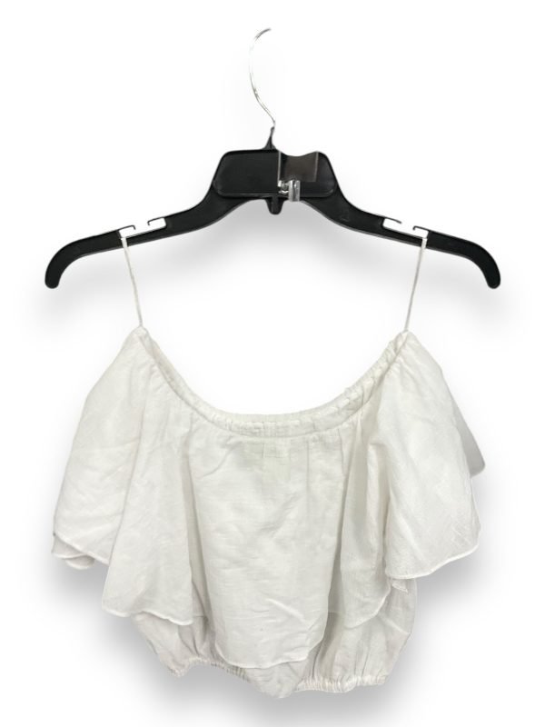 Top Short Sleeve By Clothes Mentor In White, Size: Xs on Sale