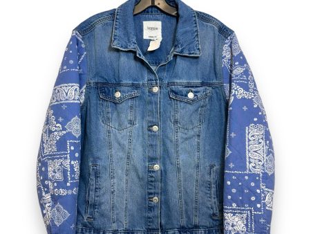 Jacket Denim By Kensie In Blue, Size: L Online Hot Sale