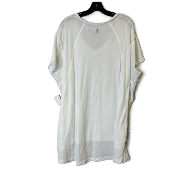 Top Short Sleeve By Free People In White, Size: M Online Sale