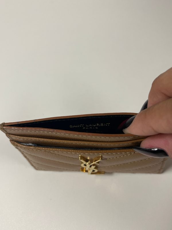 Wallet Luxury Designer By Yves Saint Laurent, Size: Small For Sale