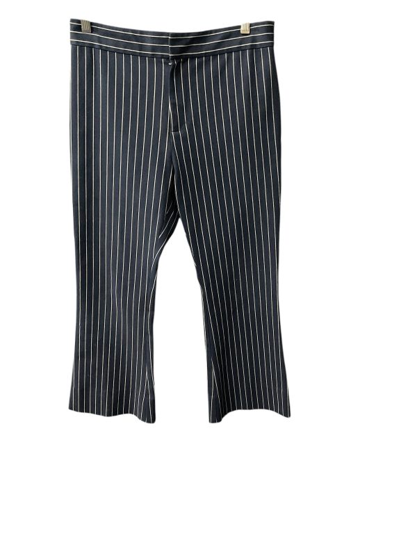 Pants Designer By Derek Lam In Striped, Size: 4 For Discount