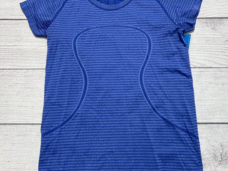 Top Short Sleeve By Lululemon In Purple, Size: 12 Online Sale