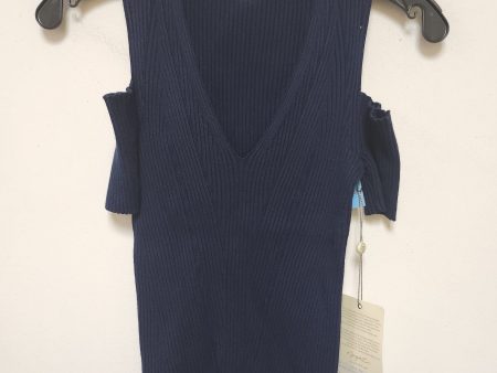 Top Short Sleeve By Margaret Oleary In Navy, Size: S Online Hot Sale