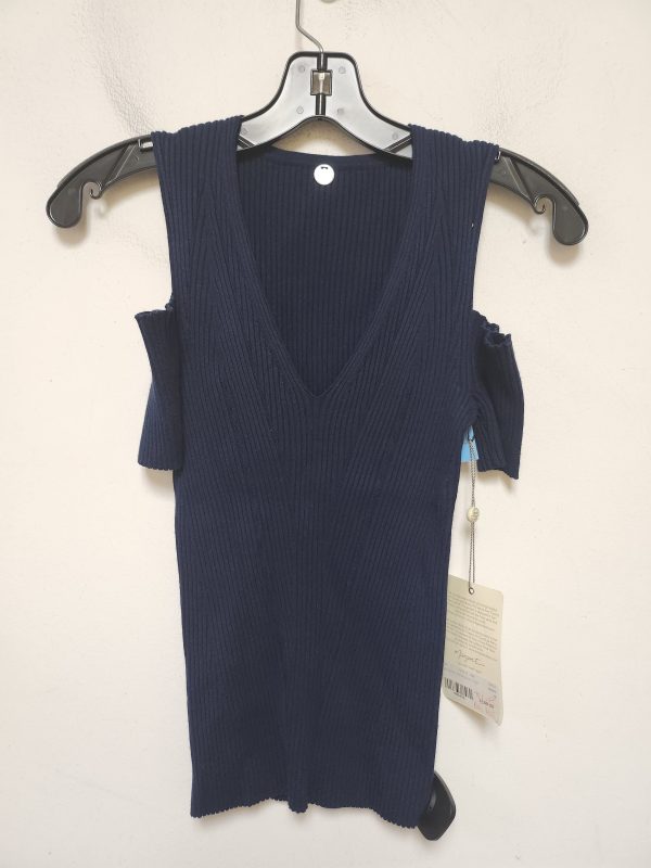 Top Short Sleeve By Margaret Oleary In Navy, Size: S Online Hot Sale