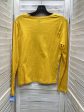 Top Long Sleeve By Forever 21 In Yellow, Size: M Online