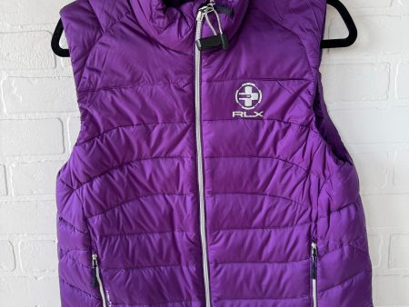 Vest Puffer & Quilted By Ralph Lauren In Purple, Size: M Online