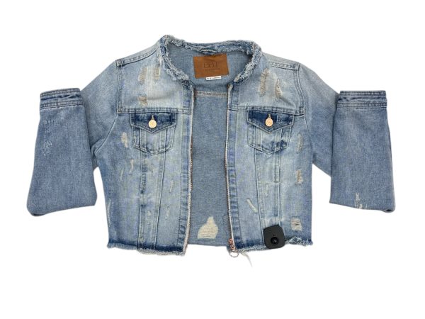 Jacket Denim By Clothes Mentor In Blue Denim, Size: S Online Hot Sale