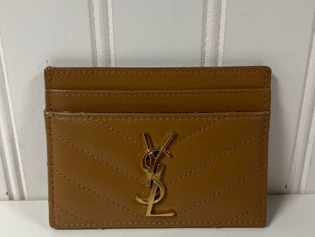 Wallet Luxury Designer By Yves Saint Laurent, Size: Small For Sale