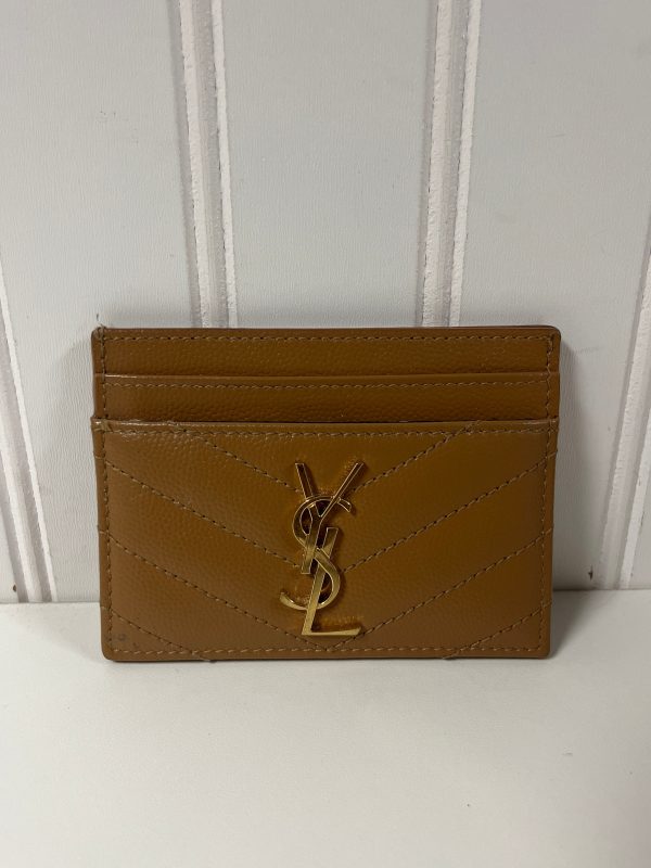 Wallet Luxury Designer By Yves Saint Laurent, Size: Small For Sale