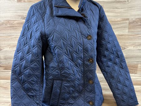 Jacket Puffer & Quilted By Lands End In Navy, Size: S Supply