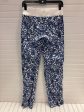 Pants Designer By Lilly Pulitzer In Blue & White, Size: Xs on Sale