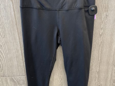 Athletic Capris By Active Life In Black, Size: L Fashion