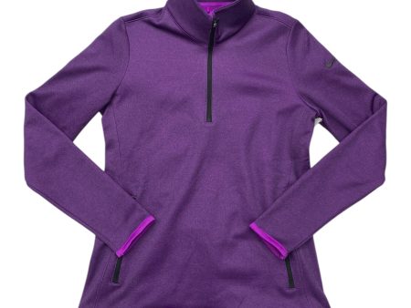 Athletic Jacket By Nike In Purple, Size: M Online now