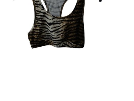 Athletic Bra By Cme In Animal Print, Size: L Online now