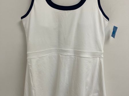 Athletic Dress By Fabletics In White, Size: Xl Online Sale