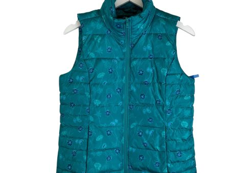 Vest Puffer & Quilted By Lands End In Blue, Size: S Online Sale