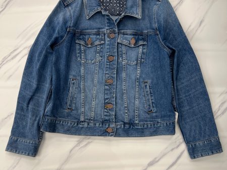 Jacket Denim By Soft Surroundings In Blue Denim, Size: M on Sale