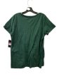 Top Short Sleeve Basic By Nike In Green & White, Size: L Online Sale