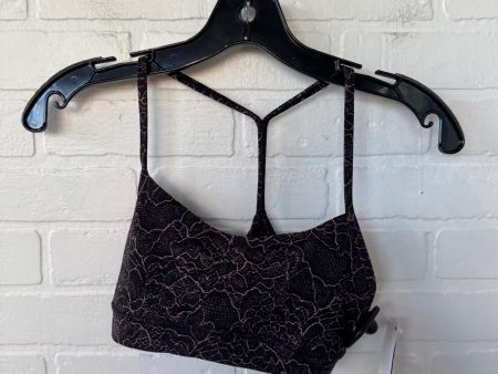 Athletic Bra By Lululemon In Black & Pink, Size: S Online Hot Sale