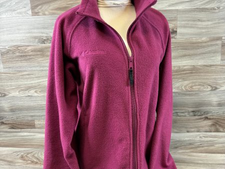 Jacket Fleece By Columbia In Purple, Size: M Fashion