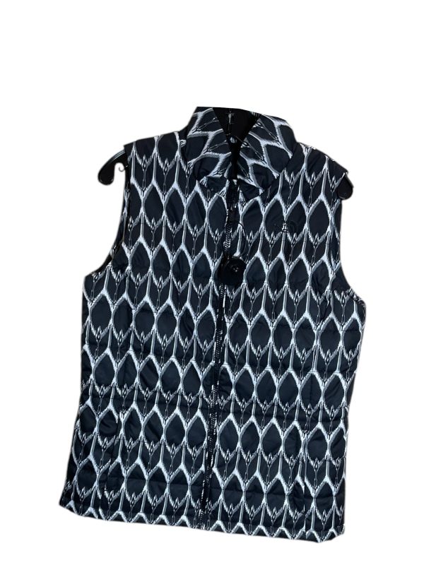 Vest Puffer & Quilted By The North Face In Black & White, Size: L For Cheap